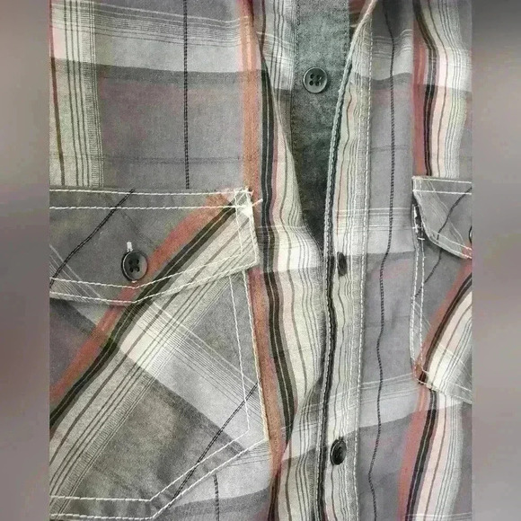 DISTILLERY men's plaid shirt size  small. - Picture 2 of 6